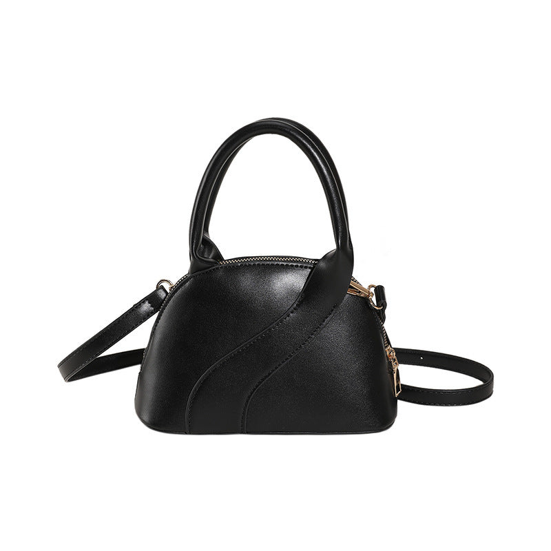 textured special interest design shell bag handbag