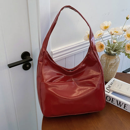 autumn and winter new simple commute underarm shoulder bag