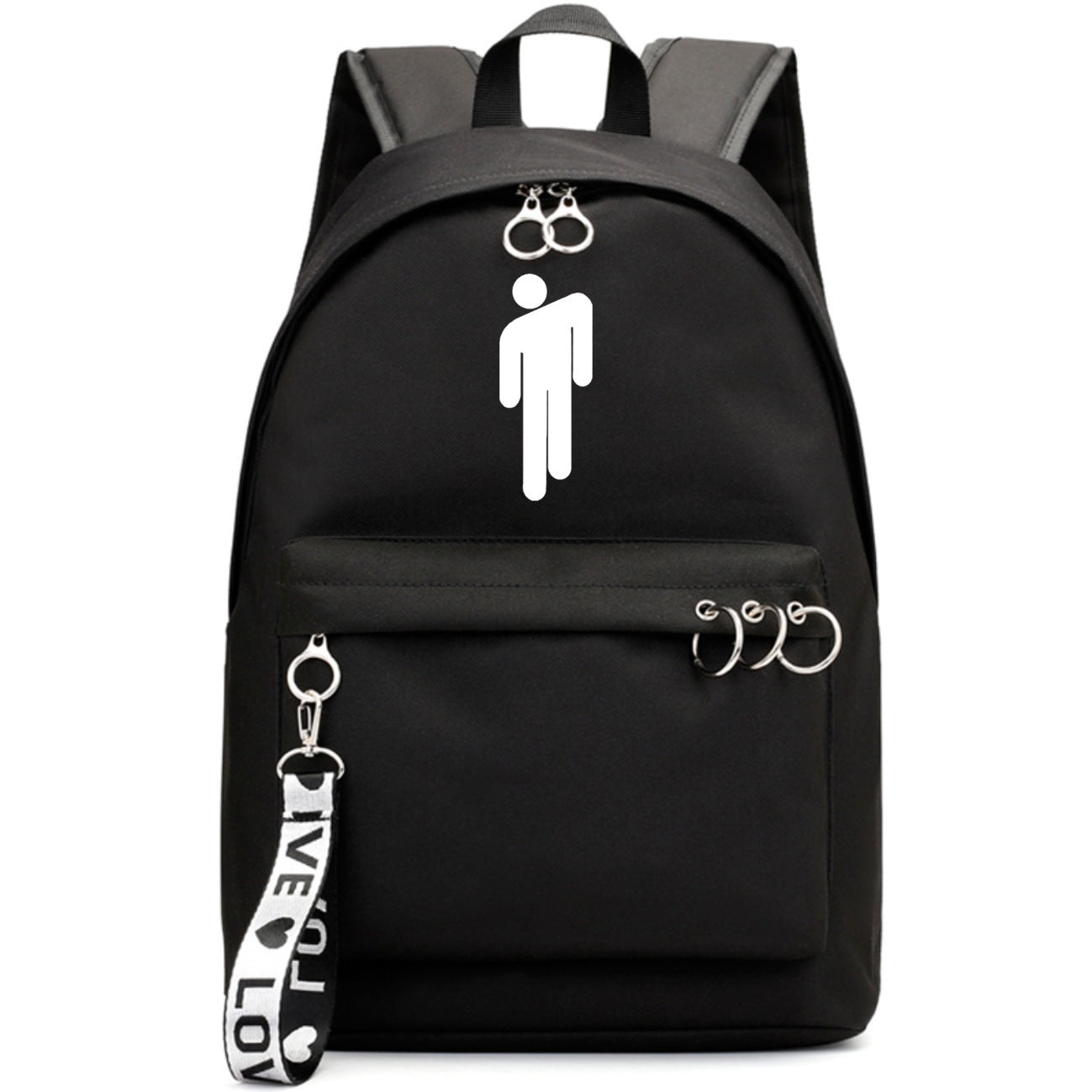 billie eilish shoulder bag student men and women