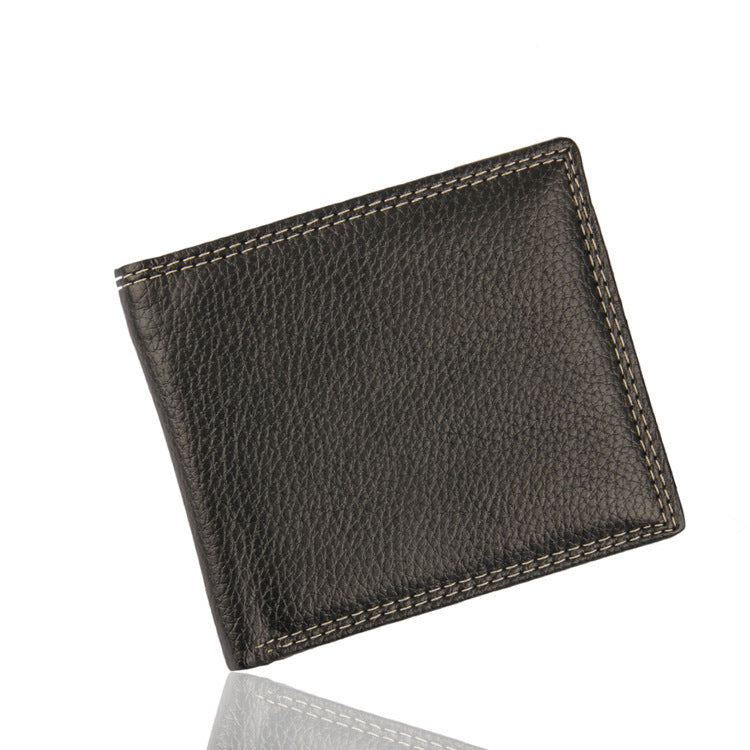 high end pu wallet fashion empty board leisure wallet mens wallet