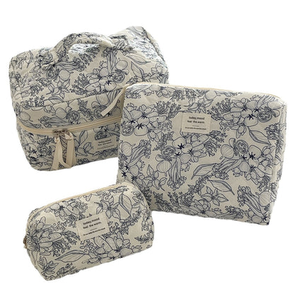 Good-looking Lightweight Ink Skin Care Makeup Storage Bag