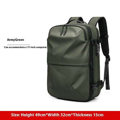 large capacity travel backpack for business trips