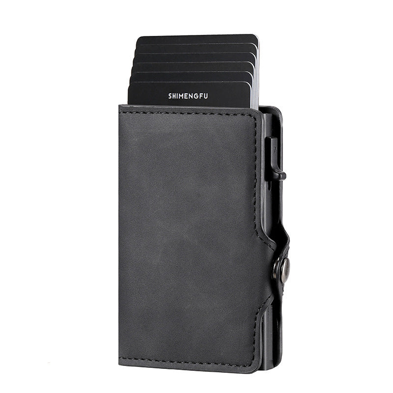 mens retro aluminum alloy card package