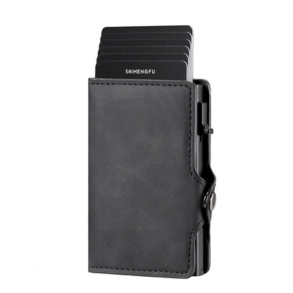 mens retro aluminum alloy card package