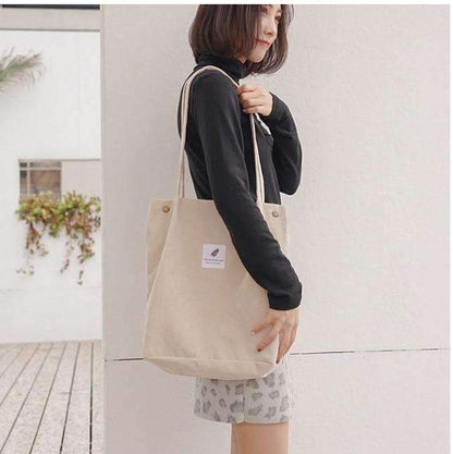 womens shopping bag large ladies canvas shoulder bags tote shopper eco reusable bag cotton cloth handbag for women