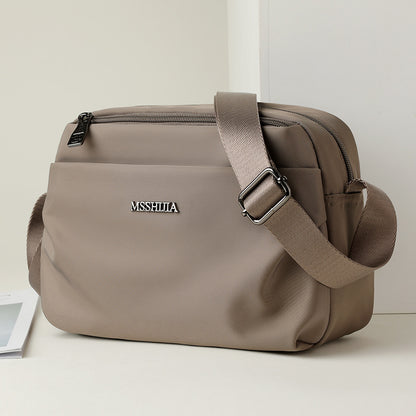 Casual Fashionable Versatile Multi-compartment Crossbody Bag