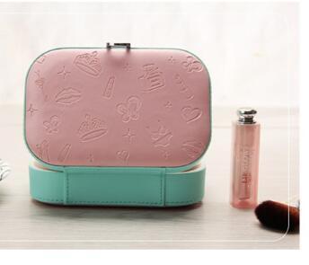 jewelry box travel cosmetic storage box