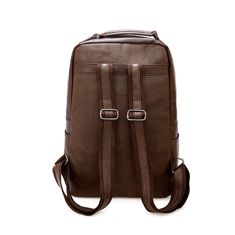 pu backpack male large bag