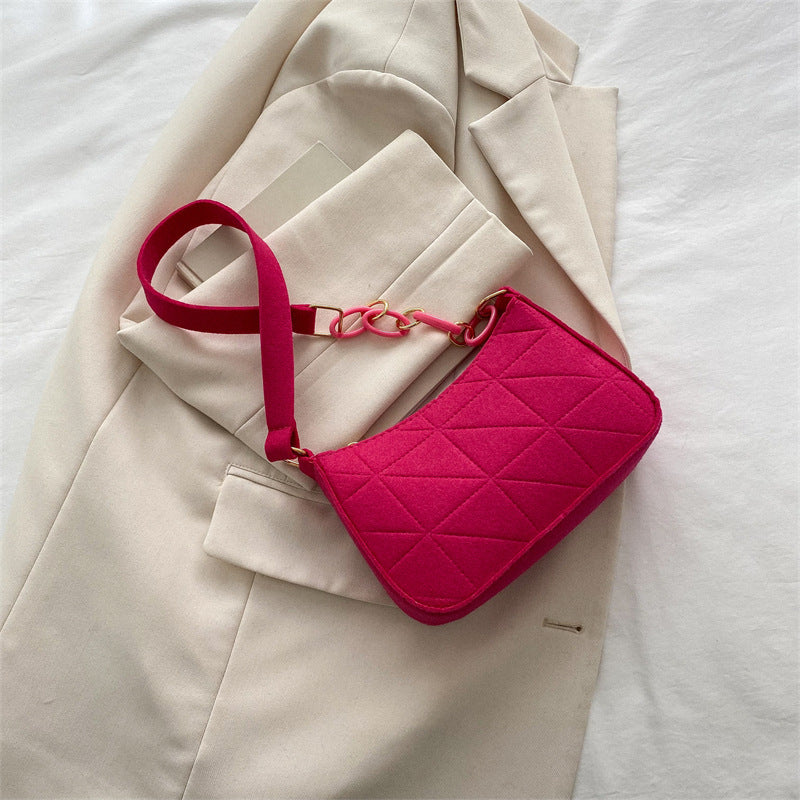 Fashion Trend Simple Shoulder Bag Casual Simple Crossbody
