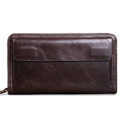 mens small bag business men leather wallet