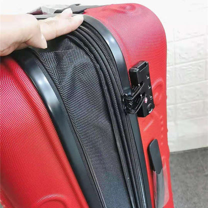 skull scratch resistant frosted trolley case