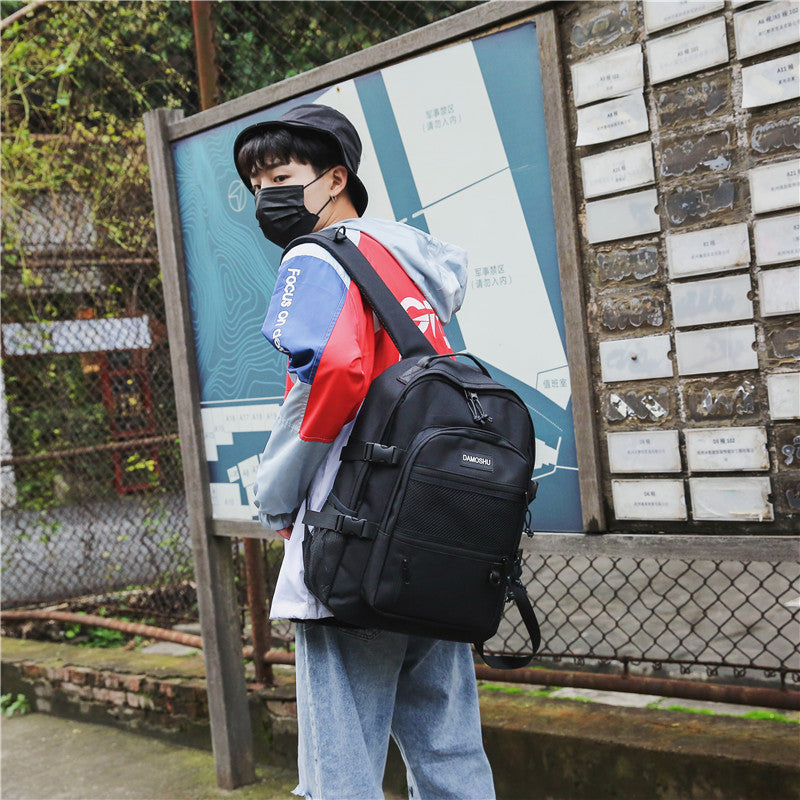 student canvas backpack