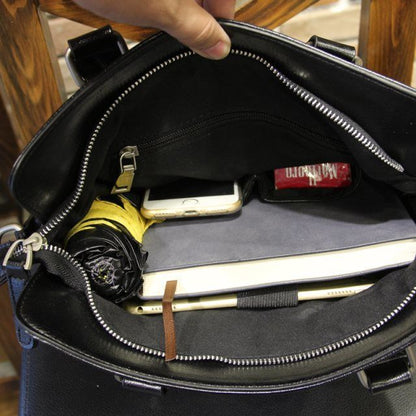 mens shoulder crossbody briefcase