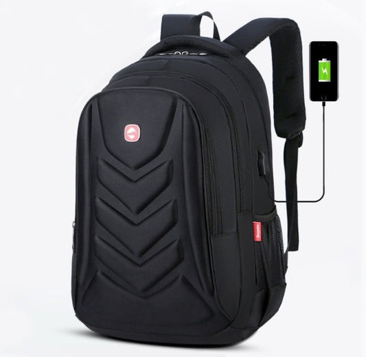 mens usb charging waterproof laptop backpack