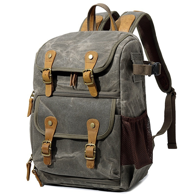 kalier digital slr camera bag waterproof canvas mens and womens backpacks