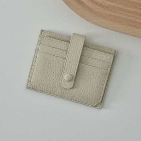 ultra thin card holder womens south korea multi card slot