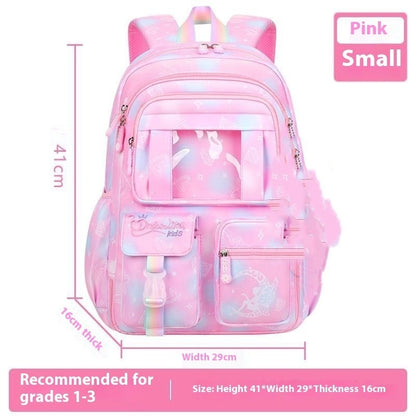 fantasy girl children backpack large capacity