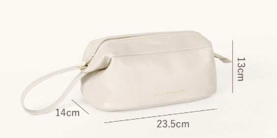 double layer cloud cosmetic bag