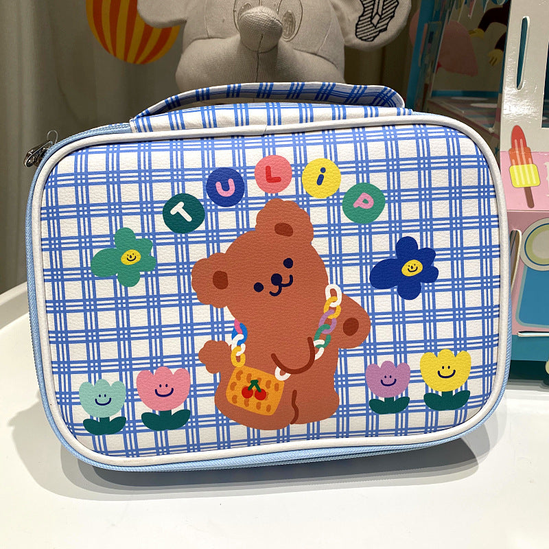 cute bonbon girl portable cosmetic bag