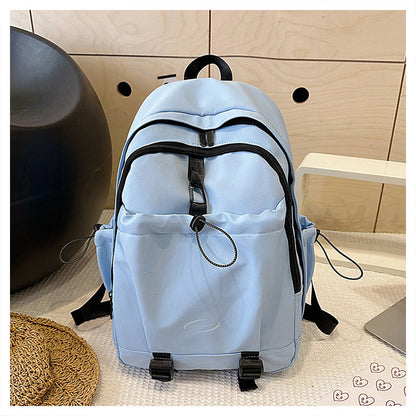 printed backpack fashion campus class school bag