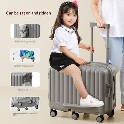 Small Ride-on Kids Suitcase For Boys And Girls