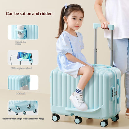 Small Ride-on Kids Suitcase For Boys And Girls