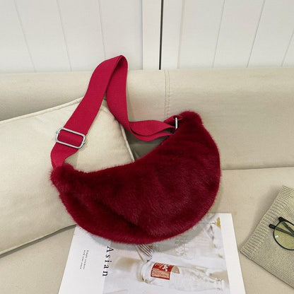 Womens Casual All-match Shoulder Bag Stylish Lightweight And Perfect For A Slung Look