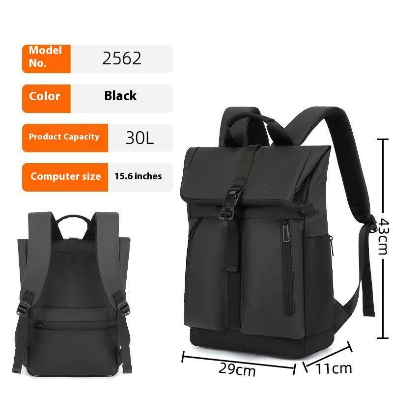 Men's Business Leisure Computer Backpack Classic All-matching And Lightweight