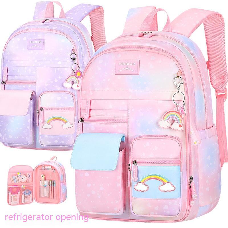 side opening cute relieve pressure childrens backpack