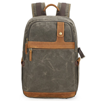 camera backpack waterproof batik canvas camera bag