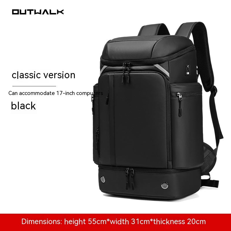 mens large capacity outdoor waterproof backpack