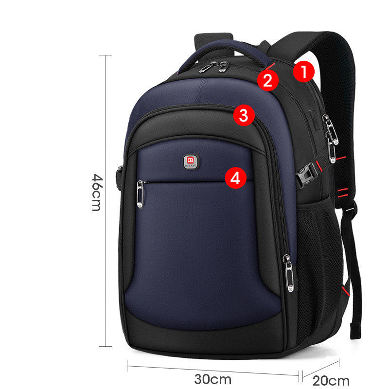 casual mens laptop bag fashion student school bag