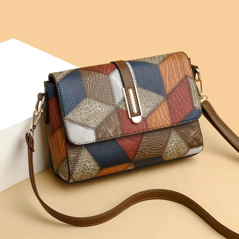 High-grade Women's Simple Texture Shoulder Messenger Bag