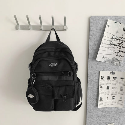 High School And College Student College Style Computer Bag Couple Backpack