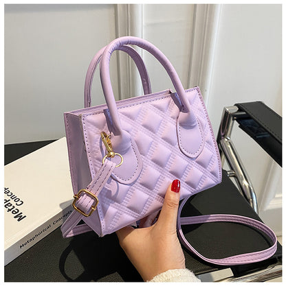 small square bag simple personality portable messenger bag