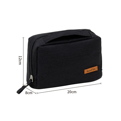 womens portable waterproof makeup and skincare storage bag