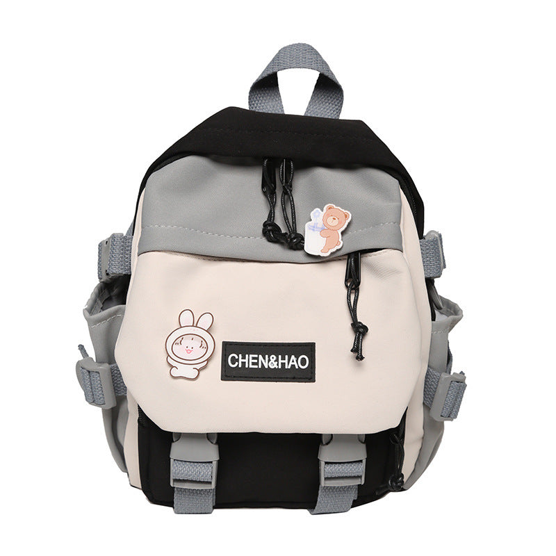 backpack korean style student multi pocket fashion backpack junior high school student college schoolbag