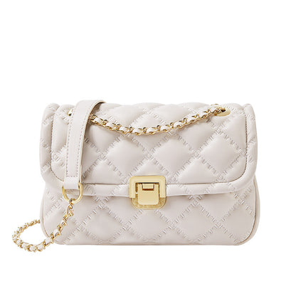 chain crossbody bag genuine leather shoulder bag