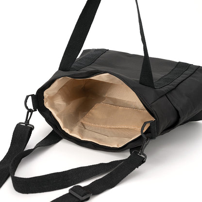 Stylish High-capacity Tote Shopping Bag That Can Be Carried By Hand Or Worn As A Crossbody Bag