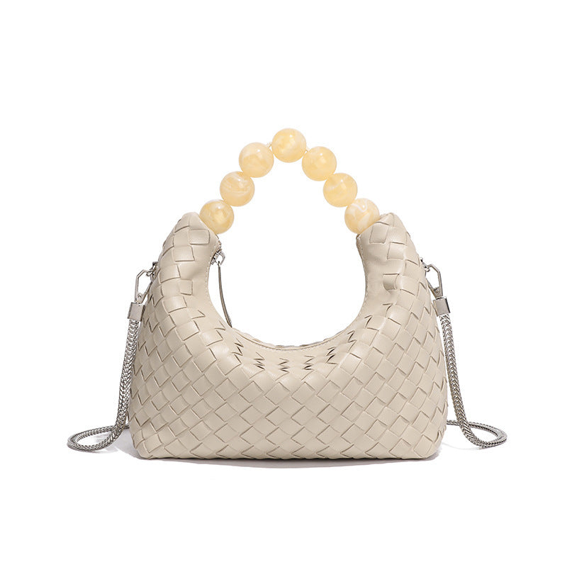 womens fashion simple style pearl tote