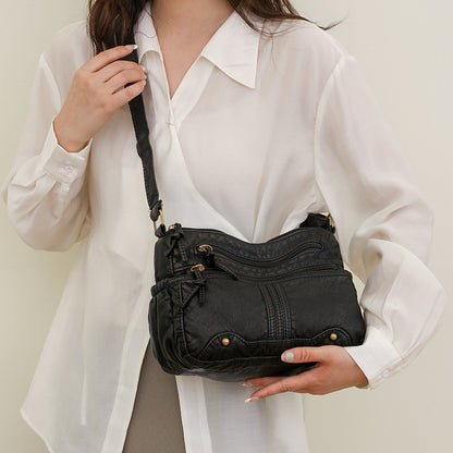 fashionable all match shoulder messenger bag