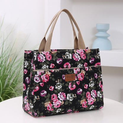 large capacity ethnic style handbag