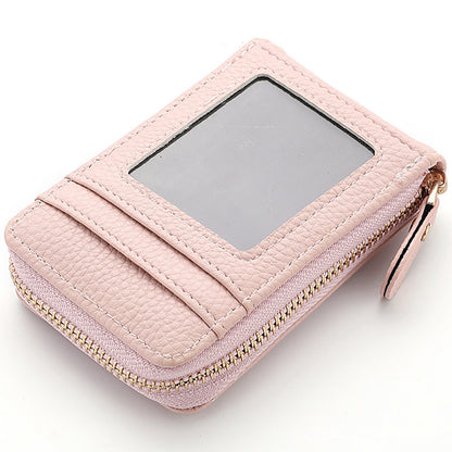 short ladies card holder stylish and simple