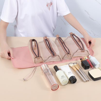 cosmetic bag four in one travel portable and versatile