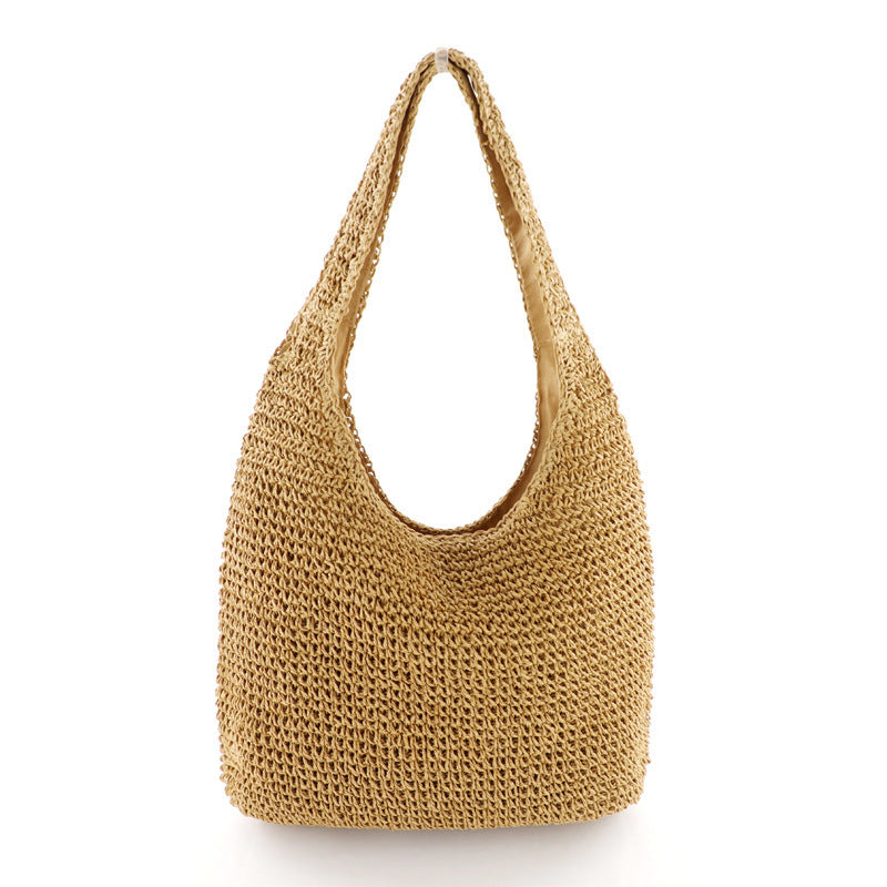 womens simple fashion woven bag