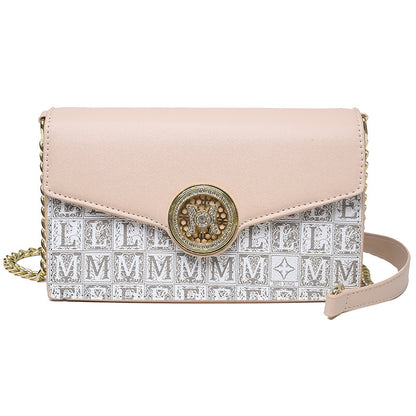 New Korean Version Of Ins Tide Chain Net Red Fashion One-shoulder Diagonal Bag