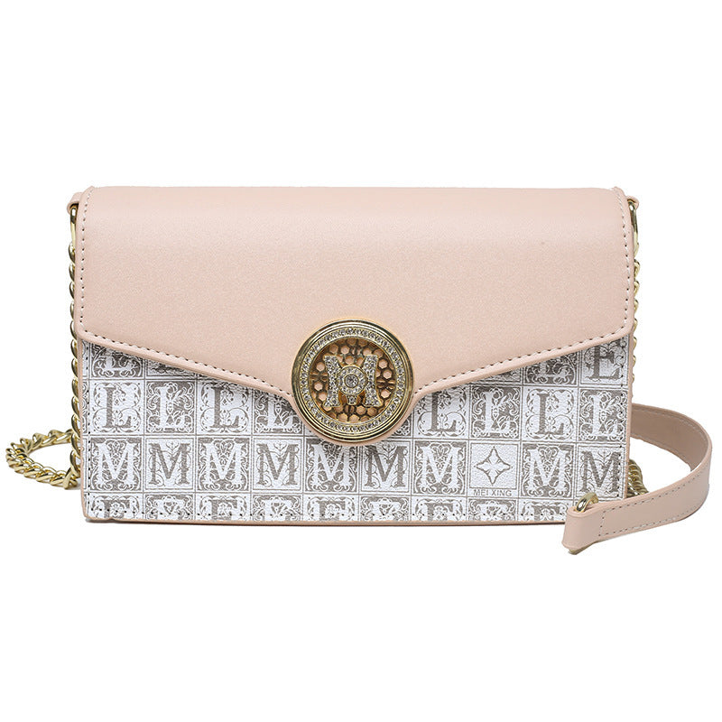 New Korean Version Of Ins Tide Chain Net Red Fashion One-shoulder Diagonal Bag