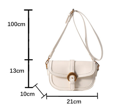 womens retro high grade fashion crossbody saddle bag