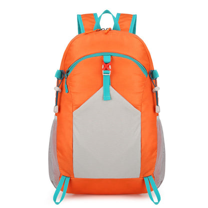 outdoor folding backpack travel fashion mountaineering hiking