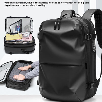 large capacity travel backpack for business trips